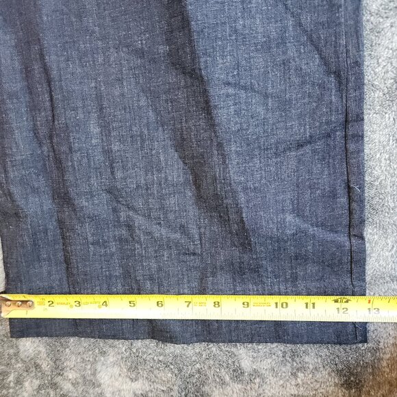 Never A Wallflower Blue Matador High Rise Pants Small Wide Leg Palazzo NEW $285 - Picture 13 of 14